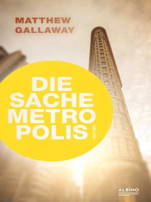 cover image of Die Sache Metropolis